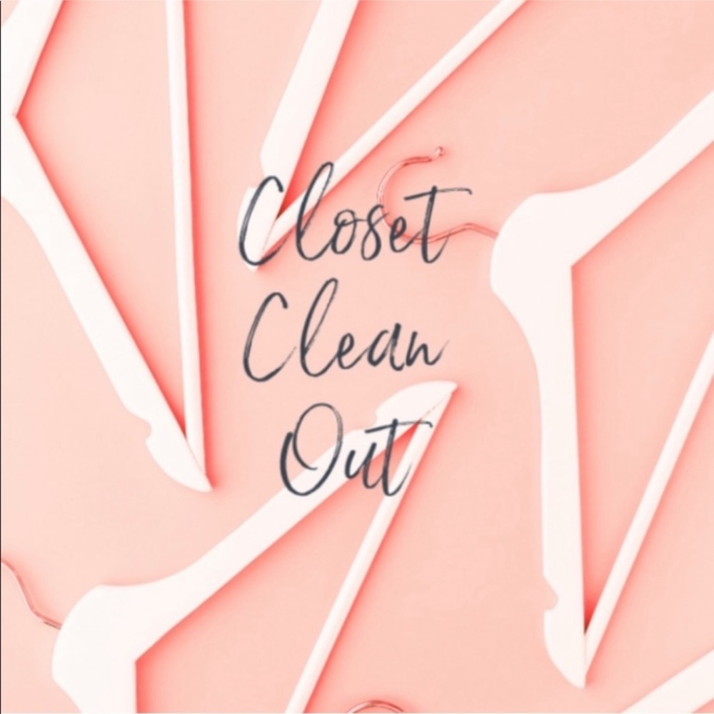 Closet Clean Out!